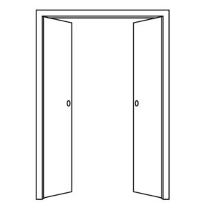 Image: Double Door Frames