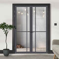 Industrial Style Double Doors