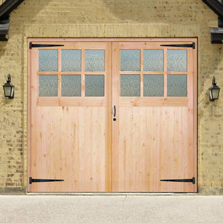 Image: Wooden Garage Doors