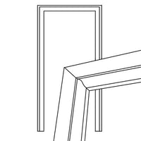 Made to Size Internal Single Door Frames
