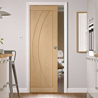 Image: Oak Pocket Doors