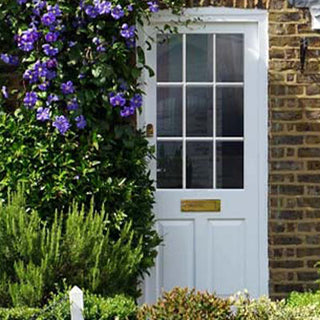 Image: External White PVC Doors