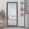 Baltimore 1 Pane Solid Wood Internal Door UK Made DD6301SG - Frosted Glass - Eco-Urban - Colour Options