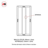Eco-urban rails & stiles sizes diagram