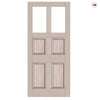 Exterior Ailsa Made to Measure Front Door - 57mm Thick - Seven Colour Options - Toughened Double Glazing - 2 Pane