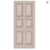 Exterior Ailsa Made to Measure 6 Panel Front Door - 57mm Thick - Seven Colour Options
