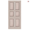 Exterior Ailsa Made to Measure 6 Panel Front Door - 57mm Thick - Six Colour Options