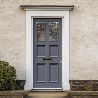 Image: Exterior Ailsa Made to Measure Front Door - 45mm Thick - Six Colour Options - Toughened Double Glazing - 2 Pane