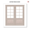 Made to Measure External Aintree Traditional French Doors - 57mm Thick, Six Colour Options - Double Glazing