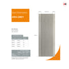 J B Kind Laminates Aria Grey Internal Internal Door Pair - Prefinished