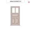 Exterior Victorian Arran 2L 3P Front Door and Frame - Colour and Glass Options