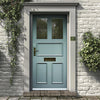 Exterior Arran Made to Measure Front Door - 45mm Thick - Six Colour Options - Toughened Double Glazing - 2 Pane