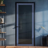 Baltimore 1 Pane Solid Wood Internal Door UK Made DD6301T - Tinted Glass - Eco-Urban - Colour Options