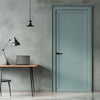 Baltimore 1 Panel Solid Wood Internal Door UK Made DD6301 - Eco-Urban - Colour Options