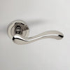 Bari Door Lever Handle - Polished Chrome