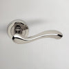 Bari Door Lever Handle - Polished Chrome