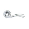 Bari Door Lever Handle - Polished Chrome