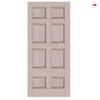 Exterior Georgian Bird 8 Panel Made to Measure Front Door - 45mm Thick - Seven Colour Options