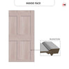 External Georgian Bird 8 Panel Front Door and Frame - Colour Options