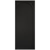 Melrose Panel Black Internal Door - Prefinished