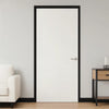 Black Premium Primed Fire Door Frame Lining Set (White Fire Seal)