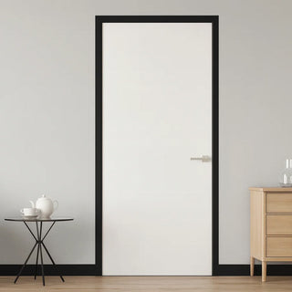 Image: Black Premium Primed Door Frame Lining Set