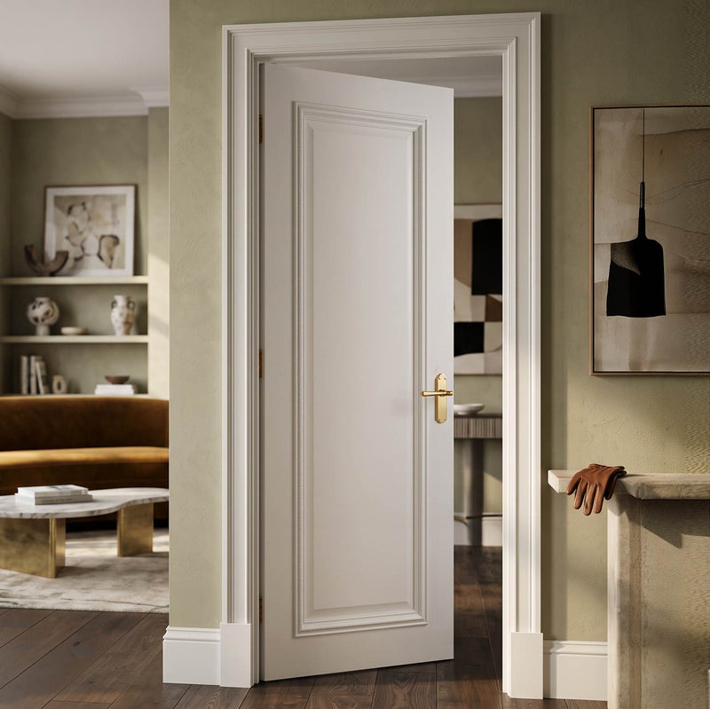 Blenheim White Primed Fire Internal Door - 1/2 Hour Fire Rated