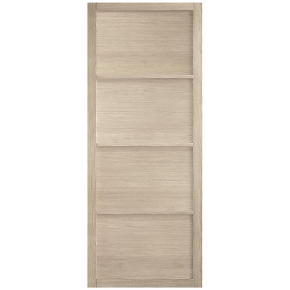 Soho Blonde Oak Panel Internal Door Pair - Prefinished