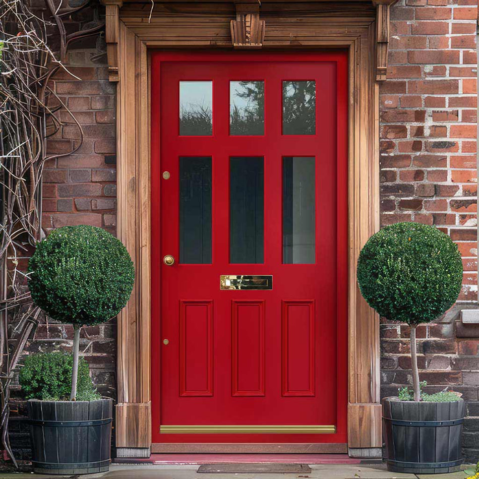 Exterior Victorian Blackwell 6L 3P Front Door and Frame - Colour and Glass Options