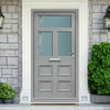 Exterior Victorian Bronte 3L 4P Front Door and Frame - Colour and Glass Options