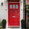Exterior Victorian Gaskell 3L 4P Front Door and Frame - Colour and Glass Options