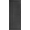 Brixton Black Internal Door - Prefinished - Urban Collection
