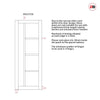 Brixton Black Internal Door - Prefinished - Urban Collection