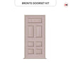 Exterior Victorian Bronte 7 Panel Front Door and Frame - Colour Options