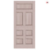 Exterior Victorian Bronte Made to Measure 7 Panel Door - 45mm Thick - Six Colour Options