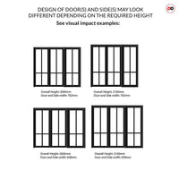 Diagram boards showing proportions