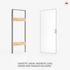 Ermetika XRS (xREVERx) Hidden Door – Blends Invisibly Into the Wall