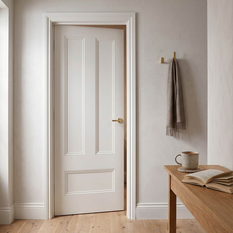 Canterbury White Primed Panel Internal Door