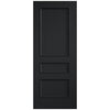Toledo Black Panel Internal Door - 1/2 Hour Fire Rated - Prefinished