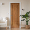 Samantha Irish Oak Grained Internal PVC Door