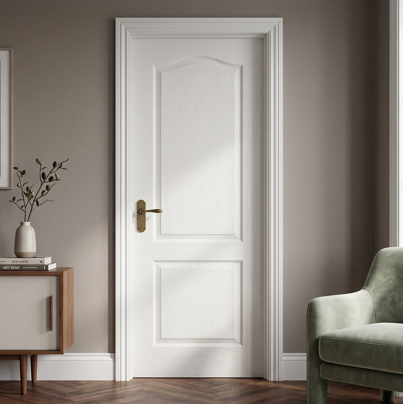 Classic Panel Grained Internal PVC Door