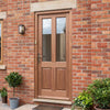 Malton External 2L Hardwood Front Door - Clear Double Glazing