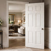 Corniche Primed 6 Panel Internal Door with Wood Grain Effect