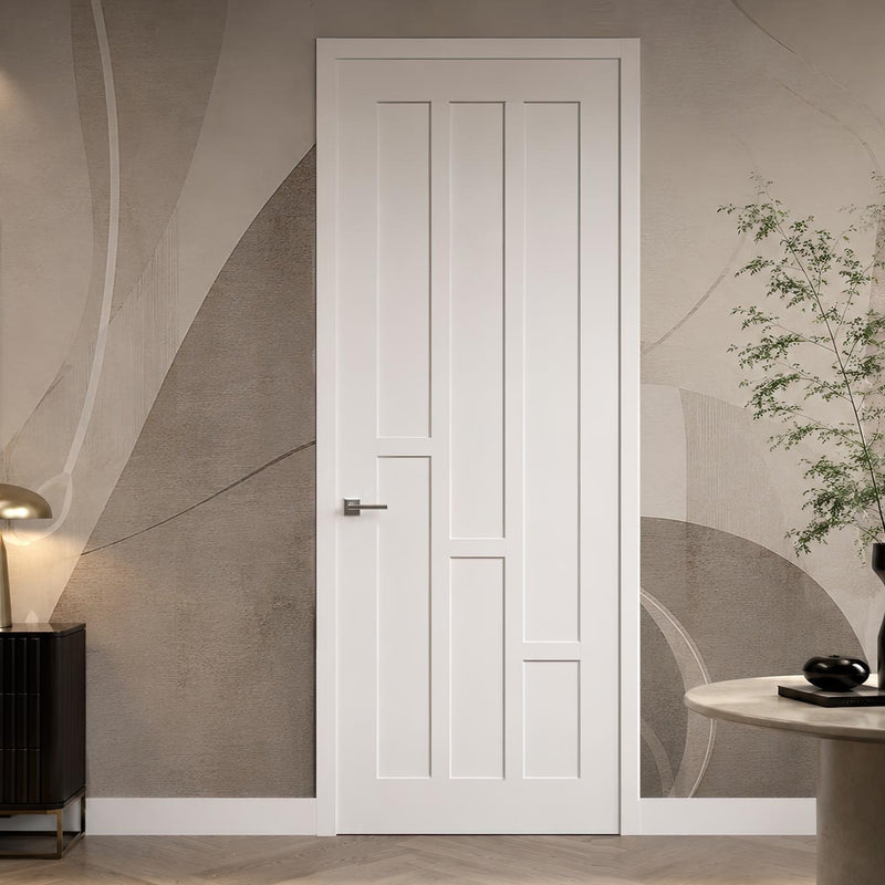 Coventry Panel Internal Door - White Primed