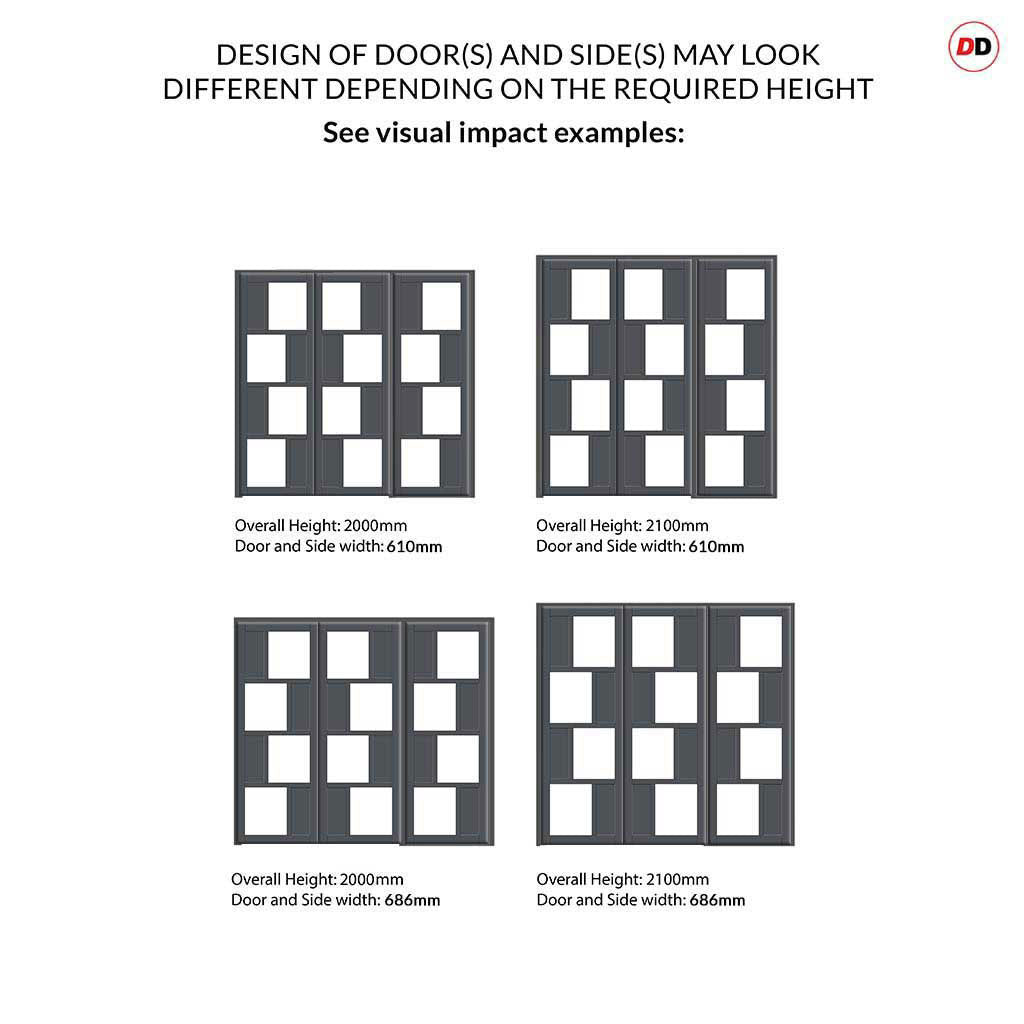Diagram boards showing proportions