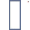 Baltimore 1 Pane Solid Wood Internal Door UK Made DD6301SG - Frosted Glass - Eco-Urban - Colour Options
