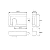 Roller Bolt Night Latch - 90 x 60 x 70mm - 3 Finishes