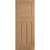 Top Mounted Stainless Steel Sliding Track & Door - DX30's Panel Oak Internal Door