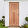 External Door & Frame Set - DX30's Style Hardwood
