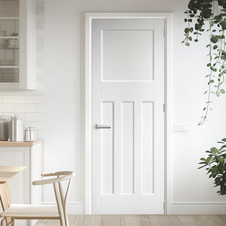 Image: EasiKit Internal Door and Frame Kit - DX30's Panel Internal Door - White Primed